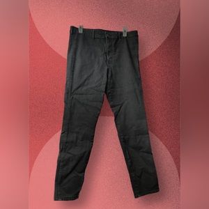 Black denim skinny jeans